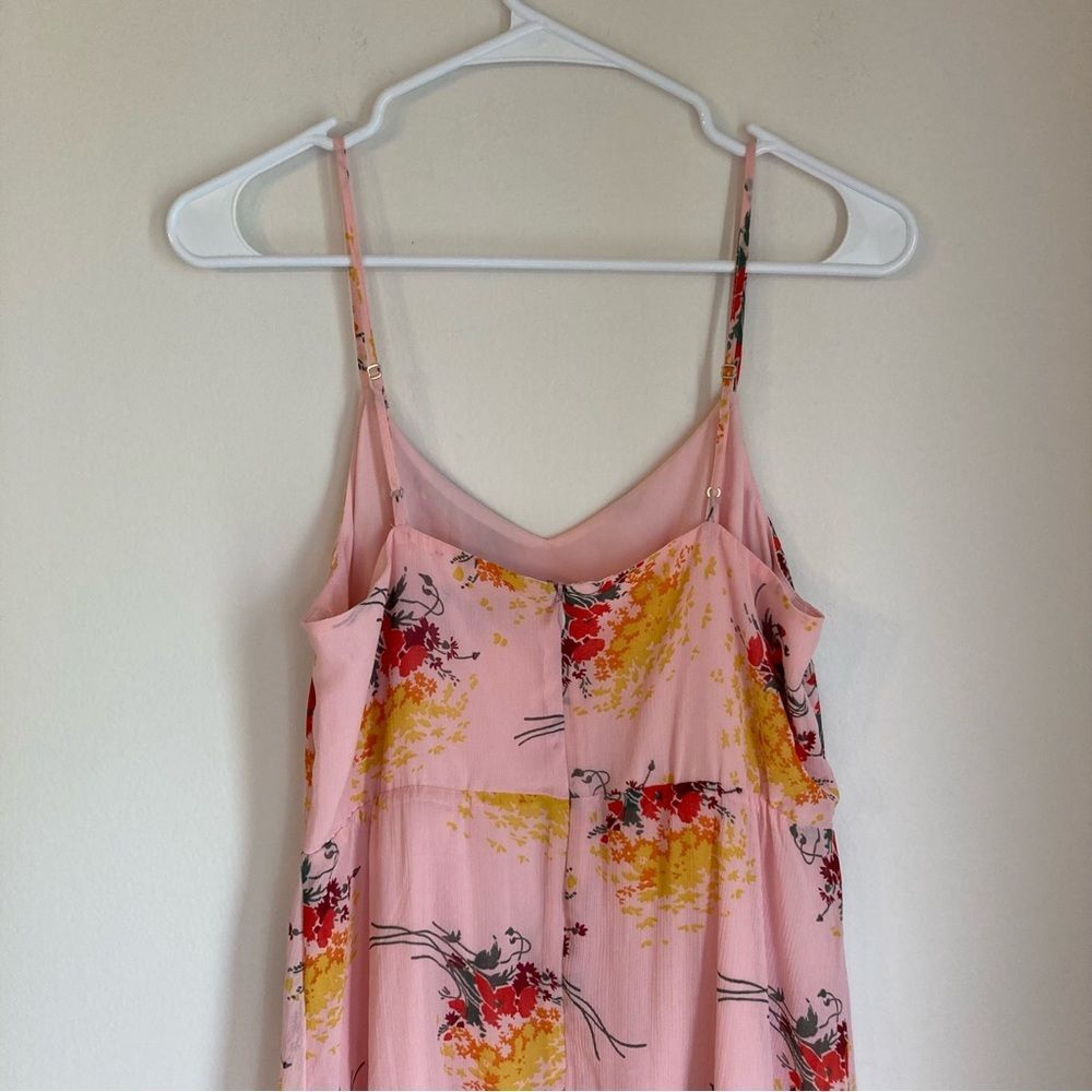 J. Crew Mercantile Women’s floral boho prairie maxi pink dress size 4 - NWOT! - Picture 10 of 12